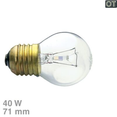 Sütő izzó (E27 40w Gömbforma)