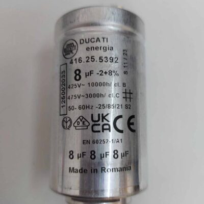 Szárítógép kondenzátor 8µF 416.25.5392