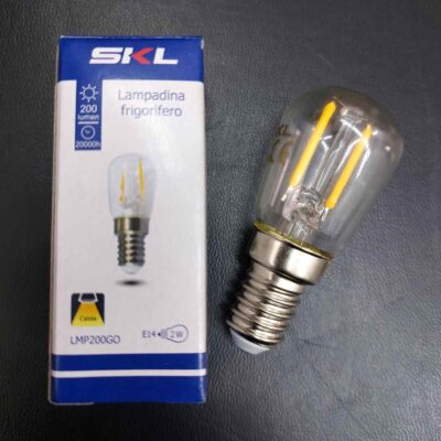 Hűtő LED izzó E14 2W