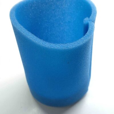 Takarítógép motorvédő szivacs (nyitott henger: 175x156x6 mm)